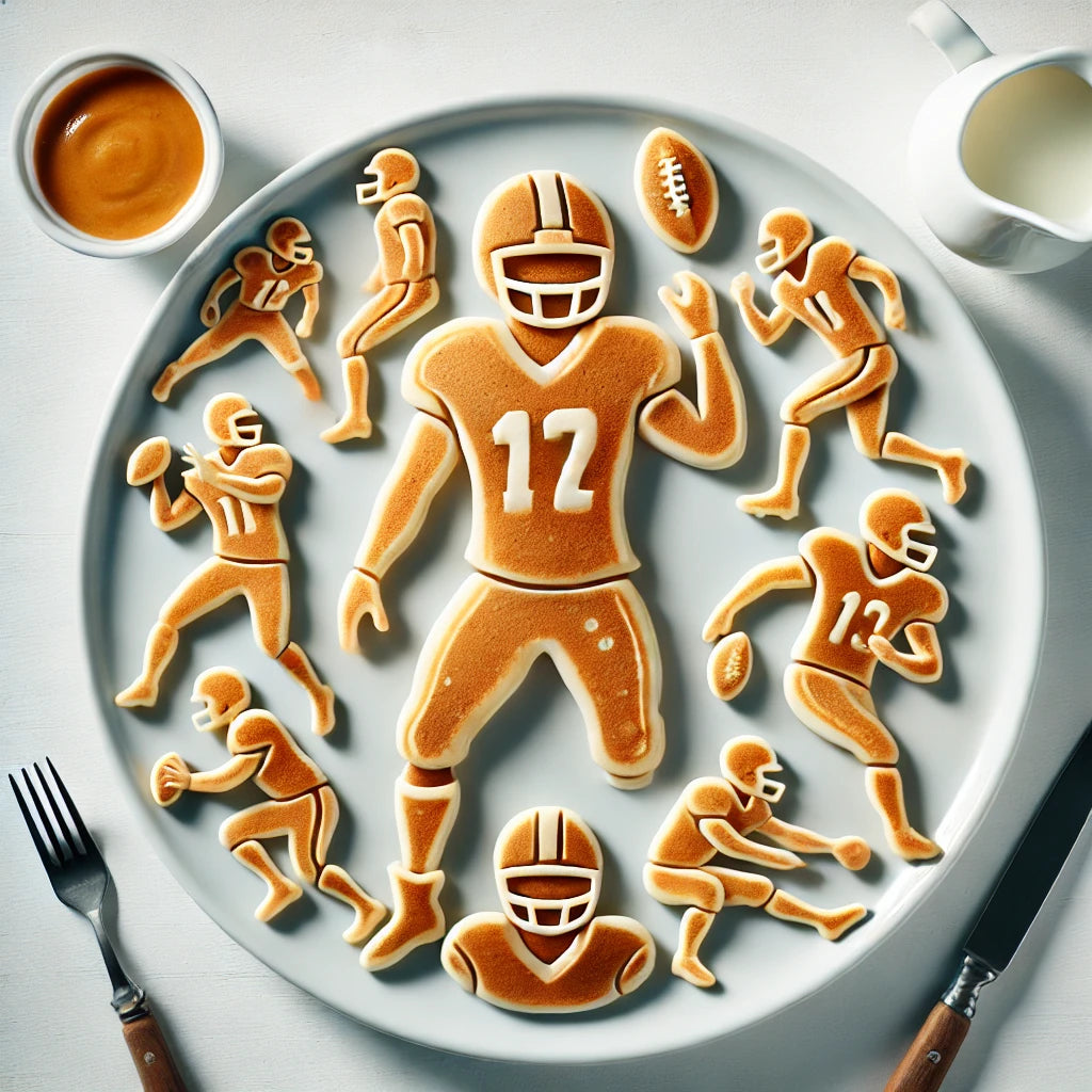 Pre-Game Breakfast: Football Pancakes with the DANCAKES Pancake Maker