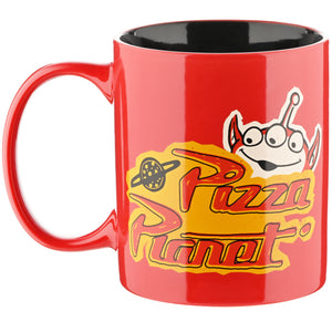 Toy Story Pizza Planet Mug Warmer with 12 oz Mug