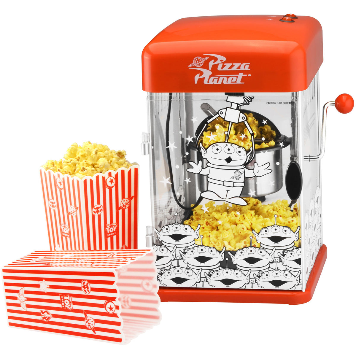 Pixar Toy Story kettle popcorn popper with popcorn cups DTS-903 Select Brands