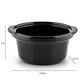 2 1/2 Quart Ceramic Insert - Oval