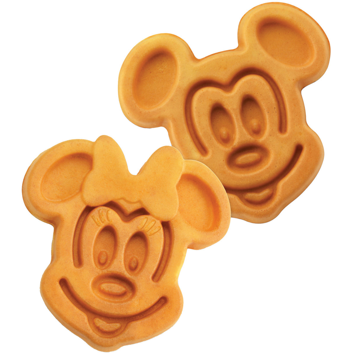 Disney Mickey and Minnie Double Flip Waffle Maker golden waffles MIC-64 Select Brands