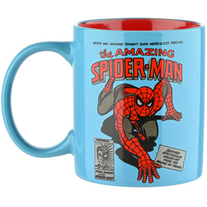 Spider-Man Comic Inspired Mug Warmer with 12 oz Mug