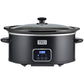 TRU 6-Quart Digital Slow Cooker SC-603BK Select Brands