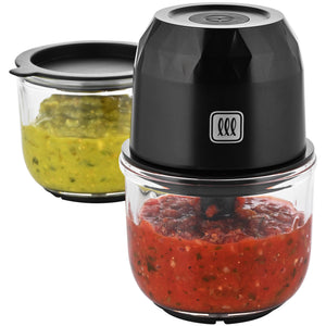 Toastmaster 1 Cup Cordless Glass Mini Chopper